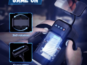 Thrusting phone holder Automatic Male Masturbation