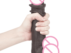 Dual Layer Movable Foreskin Dildos